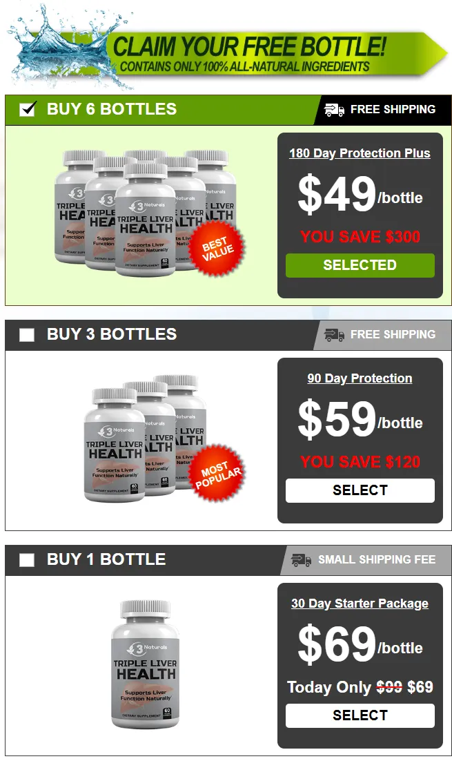 Buy Triple Liver Health from official website secure checkout